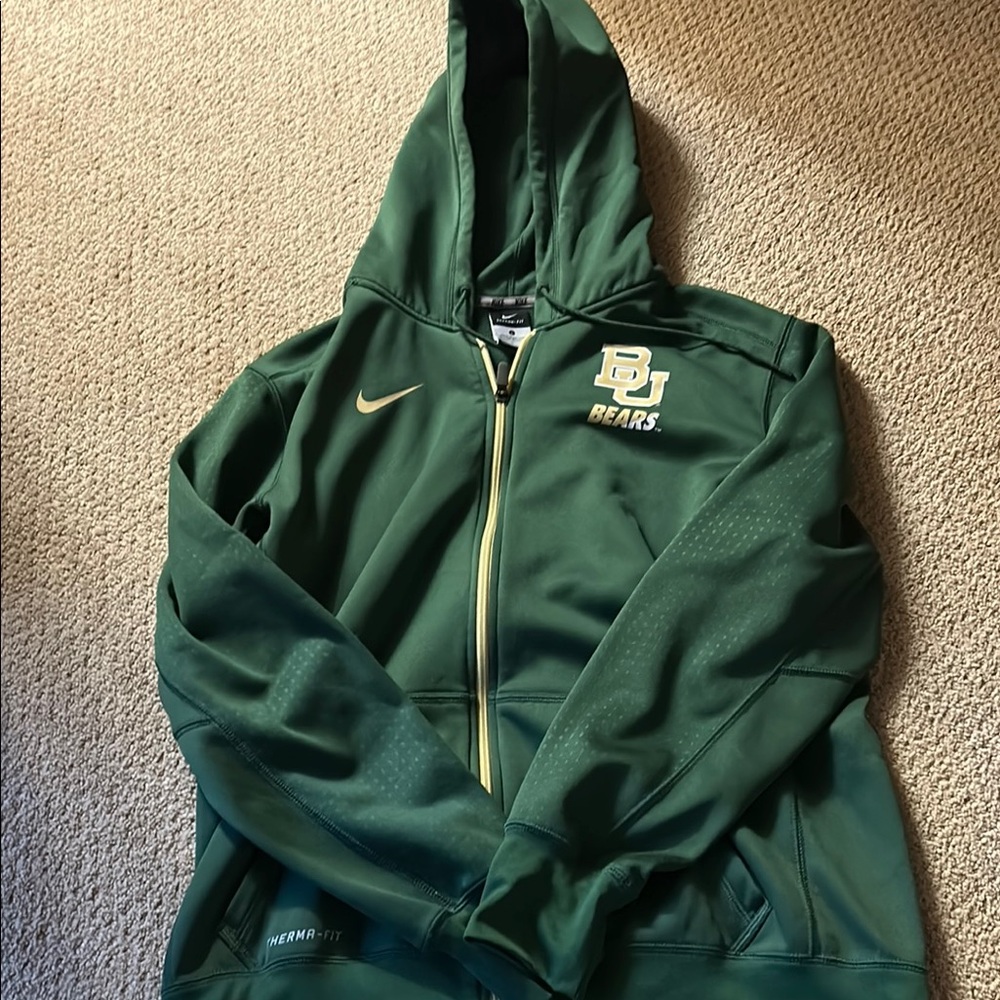Green Nike Baylor Bears Hoodie